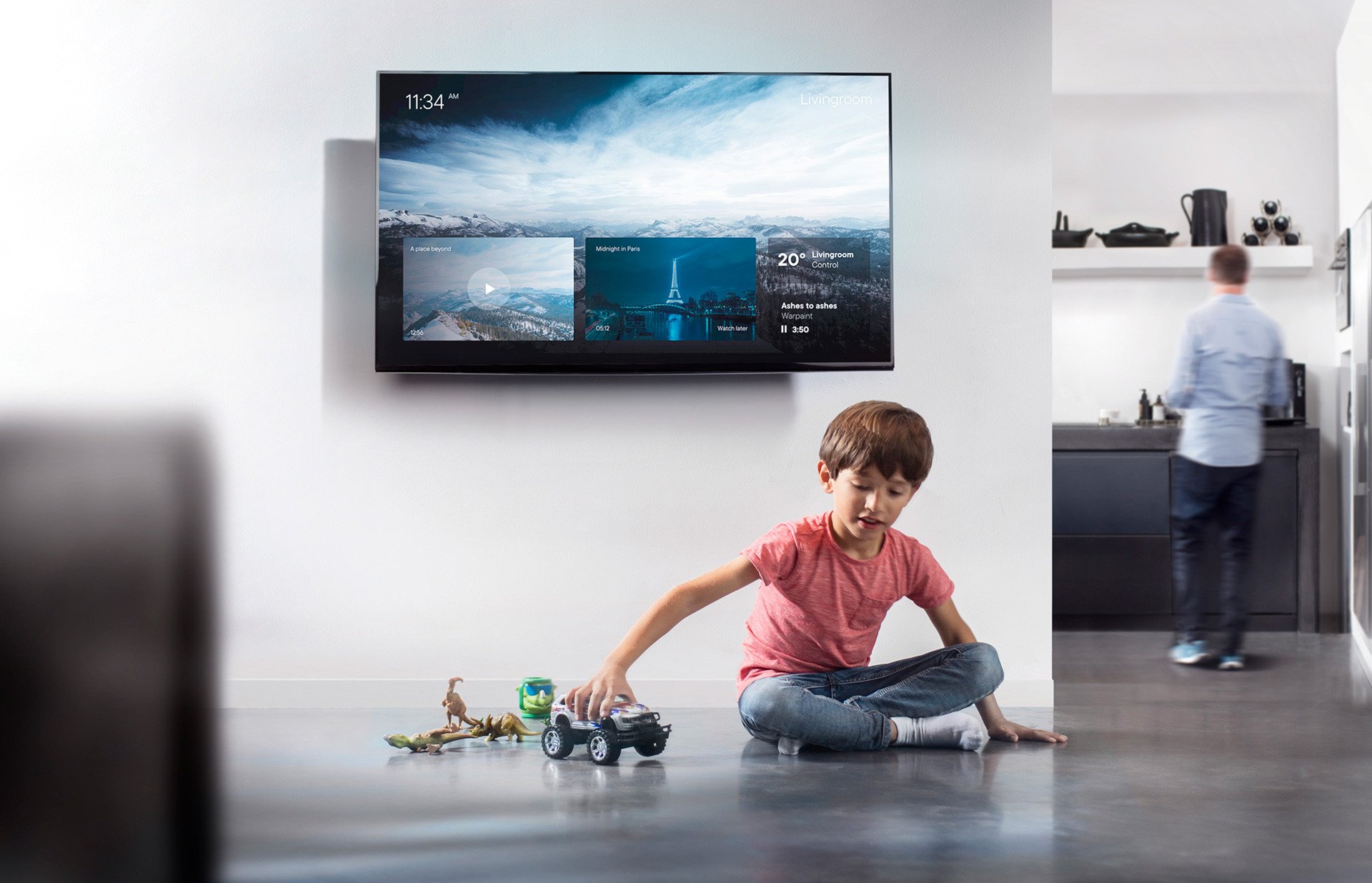 Mbajtëse murale TV One For All WM4661, 42" 100", tilting, e zezë