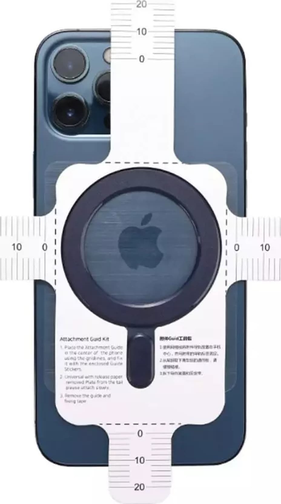 Pllakë magnetike Tech-Protect Magmat, universale MagSafe, e zezë