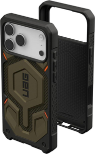 Mbrojtëse për iPhone 17 Pro Max UAG Monarch Pro, Kevlar, MagSafe, e gjelbër