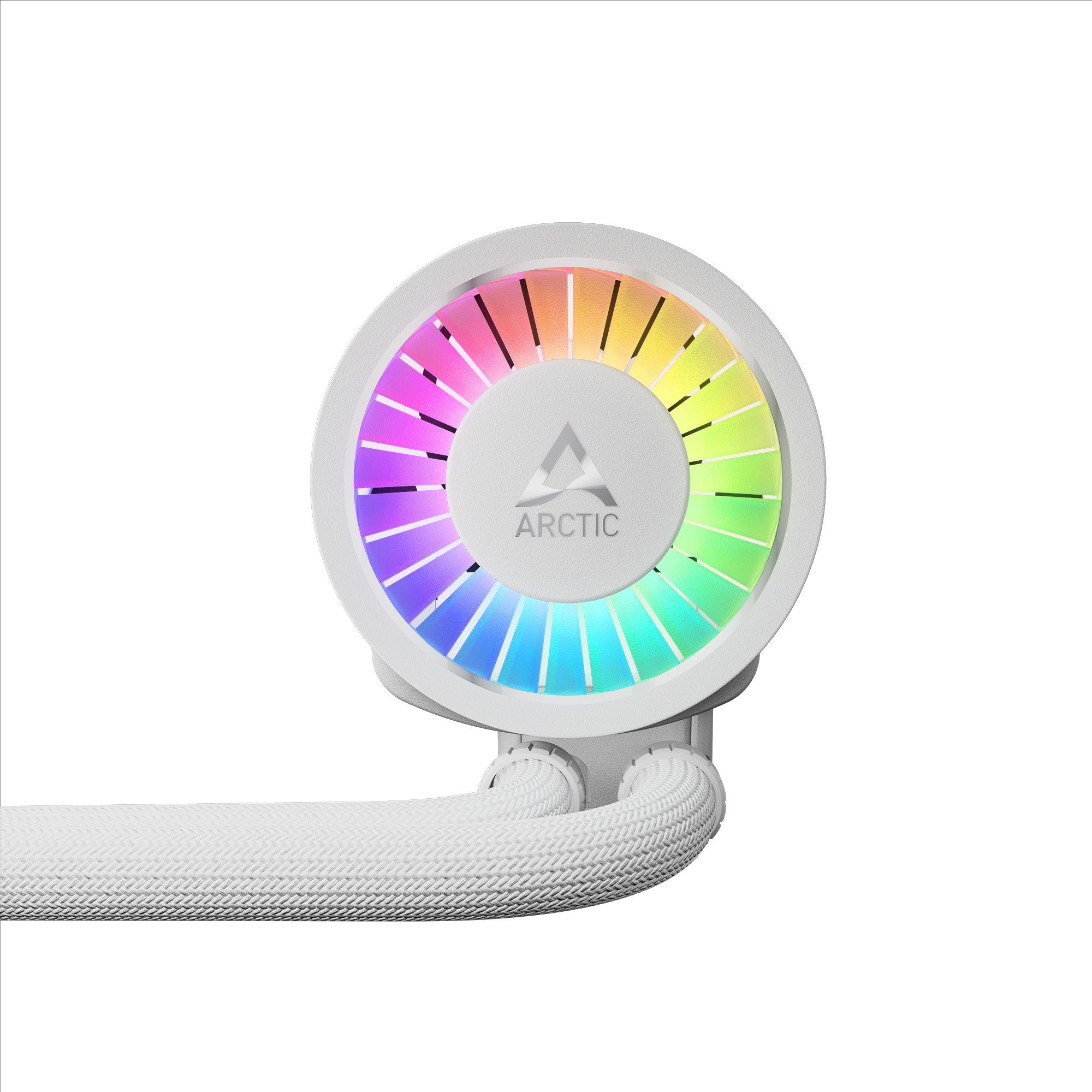 Ftohës uji CPU ARCTIC Liquid Freezer III Pro 280, AIO, a RGB, i bardhë
