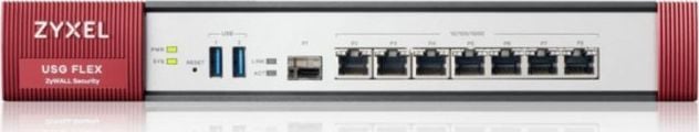 Firewall harduerik Zyxel USG Flex 500, 1U, 2.3 Gbit/s, gri