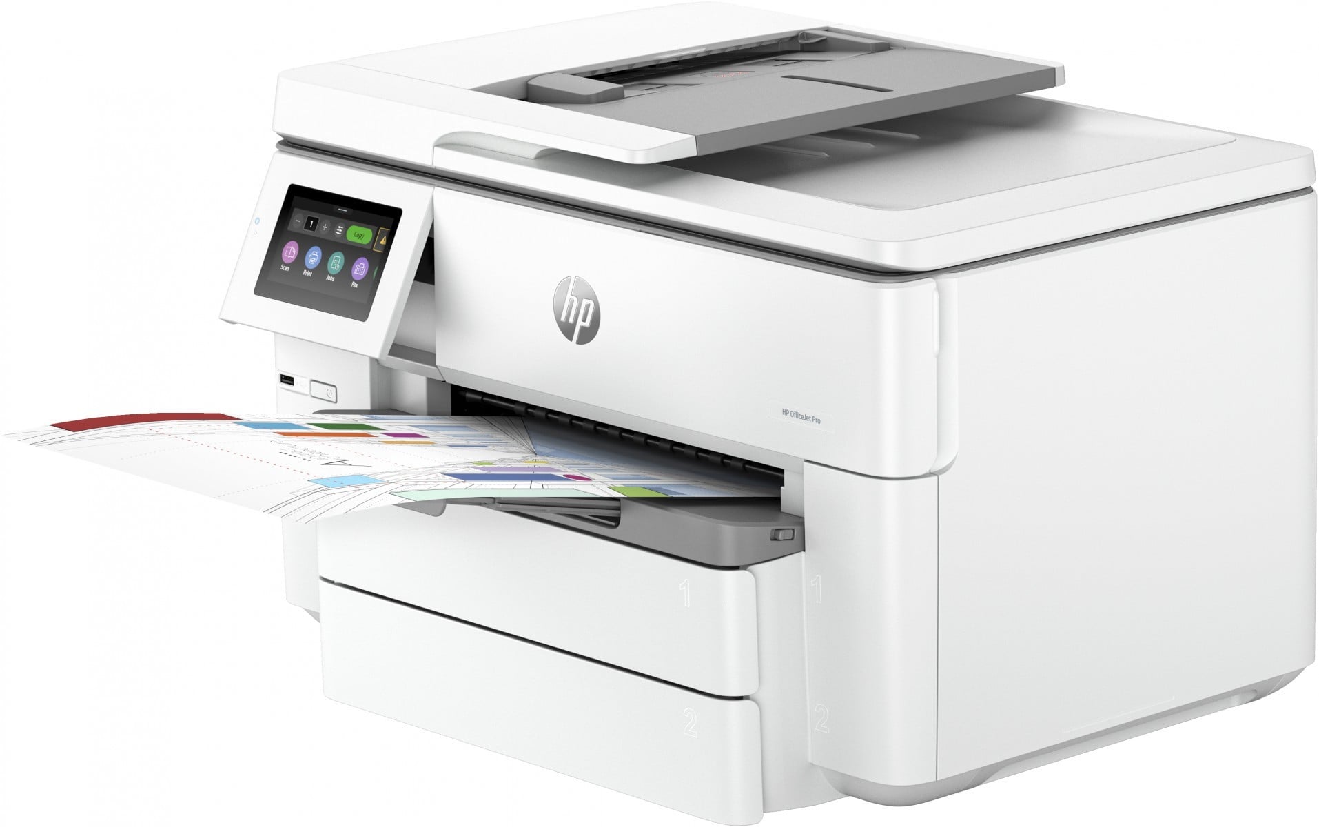 Printeri HP OfficeJet Pro 9730e WF AiO, A3, Wi-Fi, i bardhë
