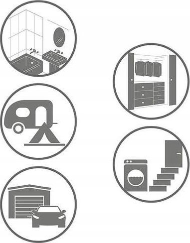 Tharës lagështie Wenko, granula 2 kg, për ambient të mbyllur