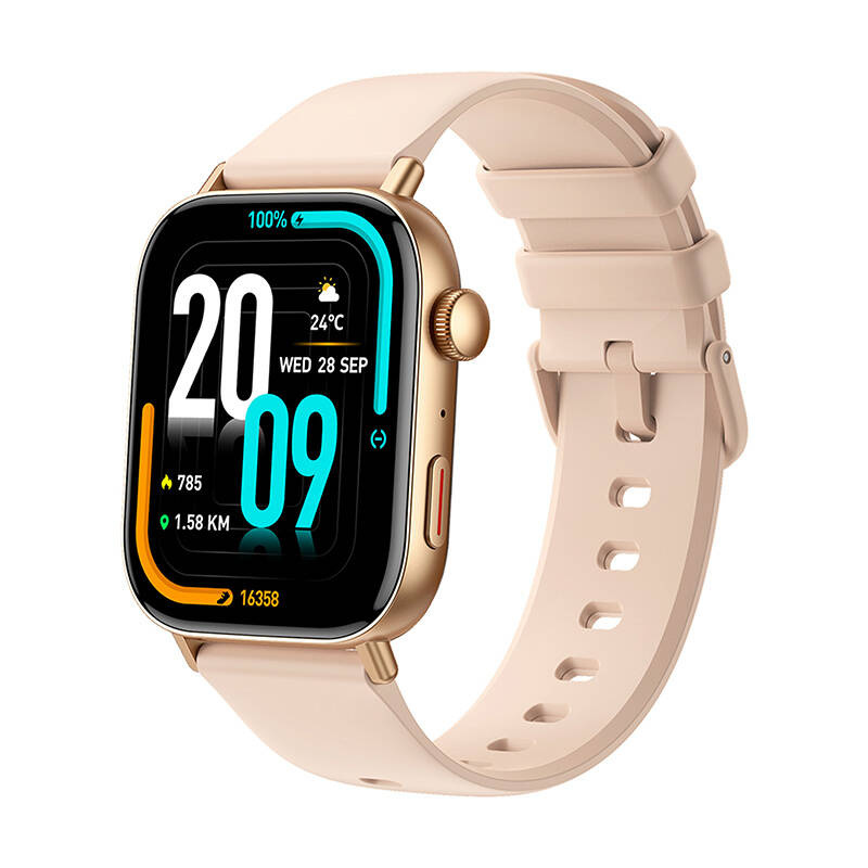 Orë inteligjente Colmi C8 Max, ekran 1.83", shumë mënyra sportive, ngjyrë ari