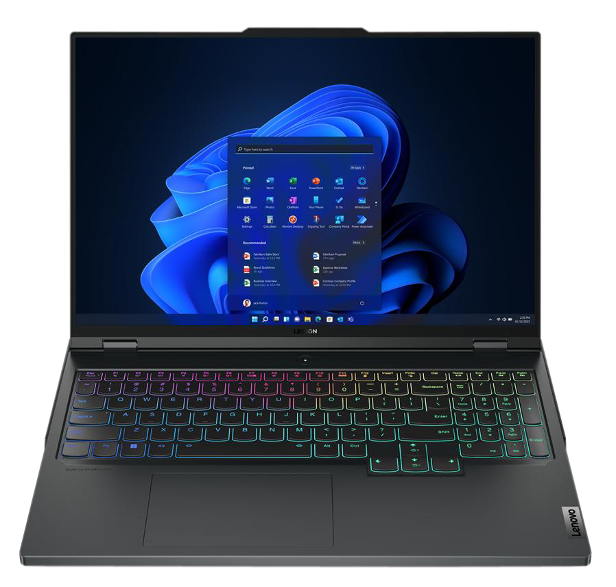 Laptop Lenovo Legion Pro 7 16ARX8H , 16", Ryzen 9 7945HX, 32GB RAM, 2TB SSD, NVIDIA GeForce RTX 4080 12GB GDDR6, i hirtë