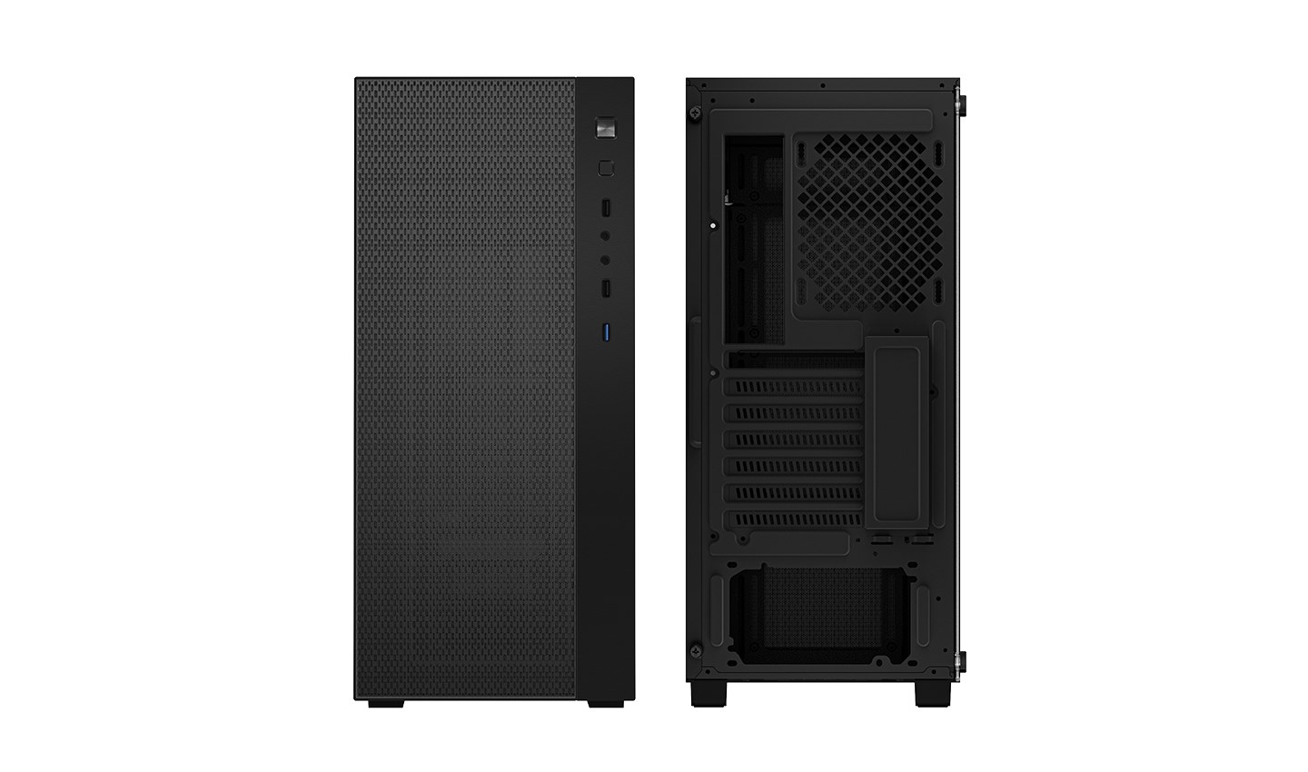 Kasë DeepCool Matrexx 55 Mesh ARGB 4F Midi Tower, i zi