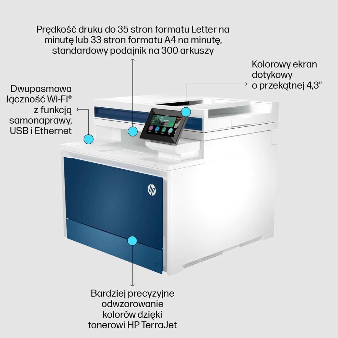 Pajisje multifunksionale HP LaserJet Pro 4302fdw, A4, laser, e bardhë