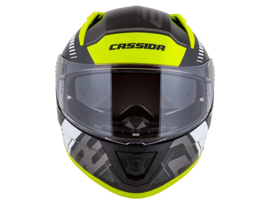 Helmetë moto Cassida Aero Drome, full face, polikarbonat, e zezë