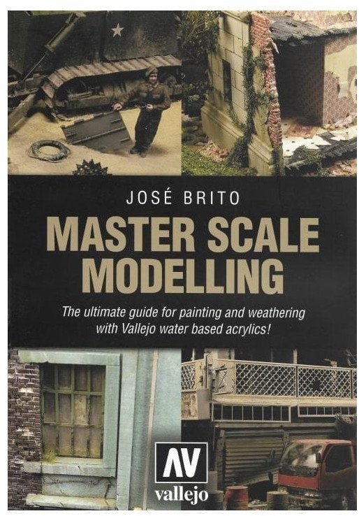 Libër José Brito Master Scale Modelling, 552 faqe, paperback, anglisht