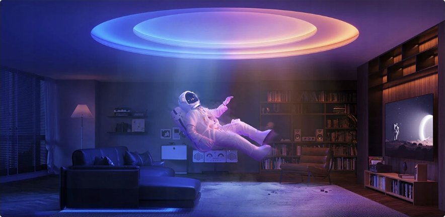 Shirit LED Govee H100E M1 Extension, 1m, RGBIC Plus, i shumëngjyrshëm