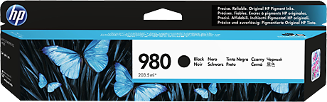 Ngjyrë për printer HP D8J10A, no.980, e zezë