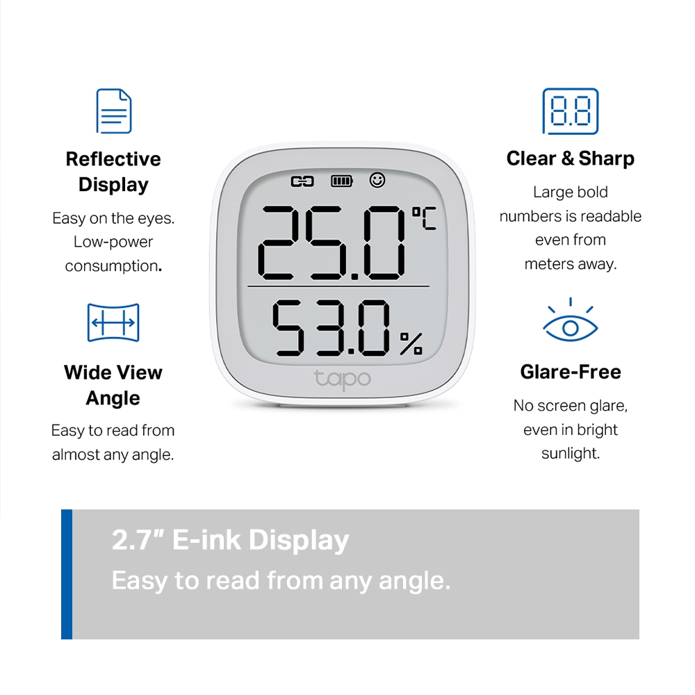 Monitorues smart i temperaturës dhe lagështisë TP-Link Tapo T315