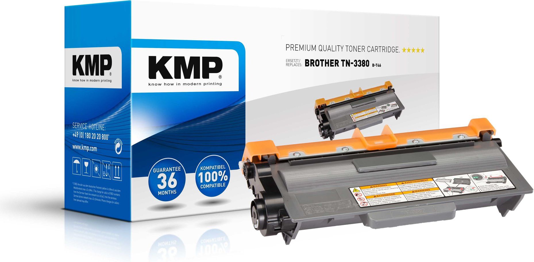 Toneri KMP B-T46, 8500 faqe, i zi