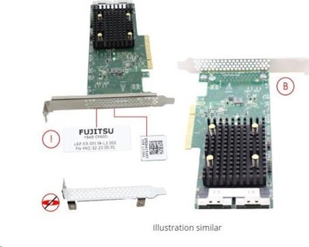 RAID контролна картичка Fujitsu PRAID CP600i, PCIe, FH LP