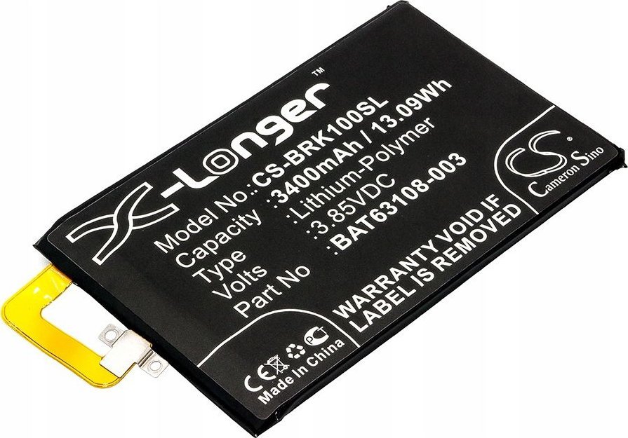 Bateri telefoni BlackBerry KEYone Mercury BBB100‑1, 3400mAh, 3.85V