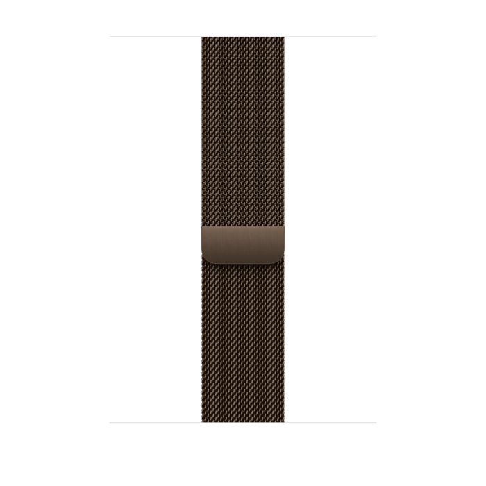 Apple Watch 46mm Dark Bronze Milanese Loop, S/M