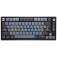 Tastierë gaming CORSAIR K65 PLUS RGB, mekanike wireless 75%, LED RGB, e zezë gri