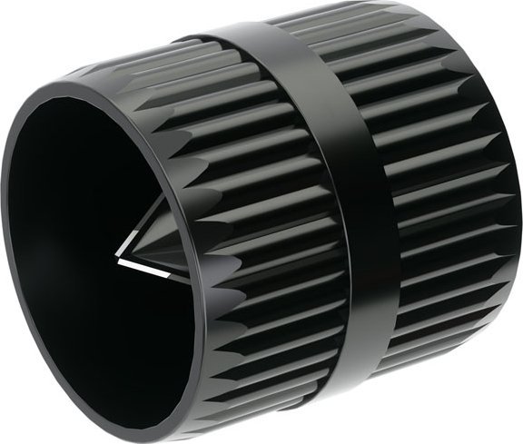Vegël deburrimi për hardtube Barrow, plastikë dhe metal, e zezë