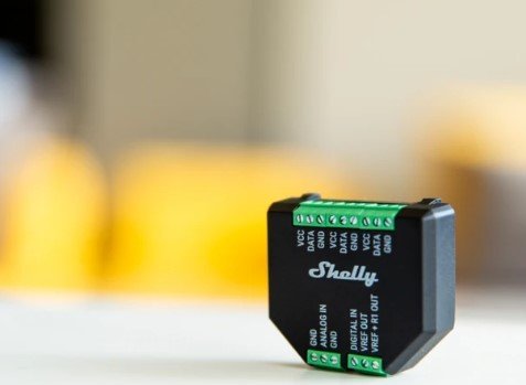 Modul zgjerues Shelly Plus Add-On, për matje temperature dhe lagështie