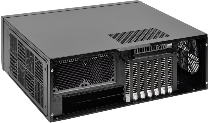 Kasë SilverStone GD09B Grandia, e zezë