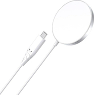 Магнетски безжичен полнач Choetech T518, 15W, бел