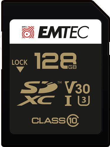 Kartë memorje Emtec Speedin Pro SDXC, 128GB, Class 10 UHS I U3 V30