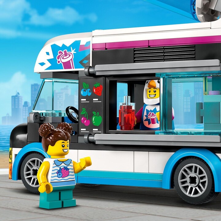Set LEGO® City 60384 Penguin van with ice shard, 194 pjesë