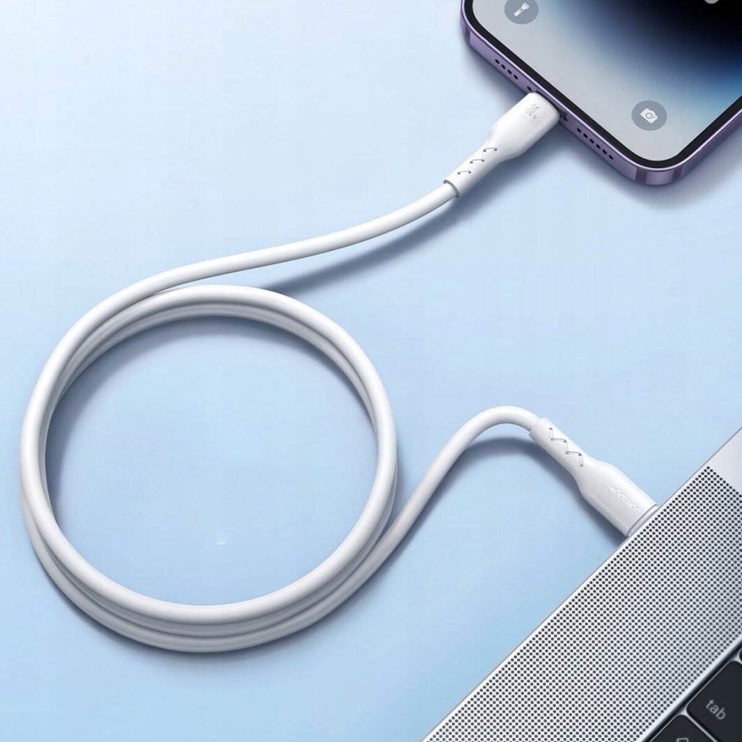 Кабел за полнење Џојрум Флеш-Чарџ Сериес SA26-CL3, USB-C во Лајтнинг, 30W, 1m, црн