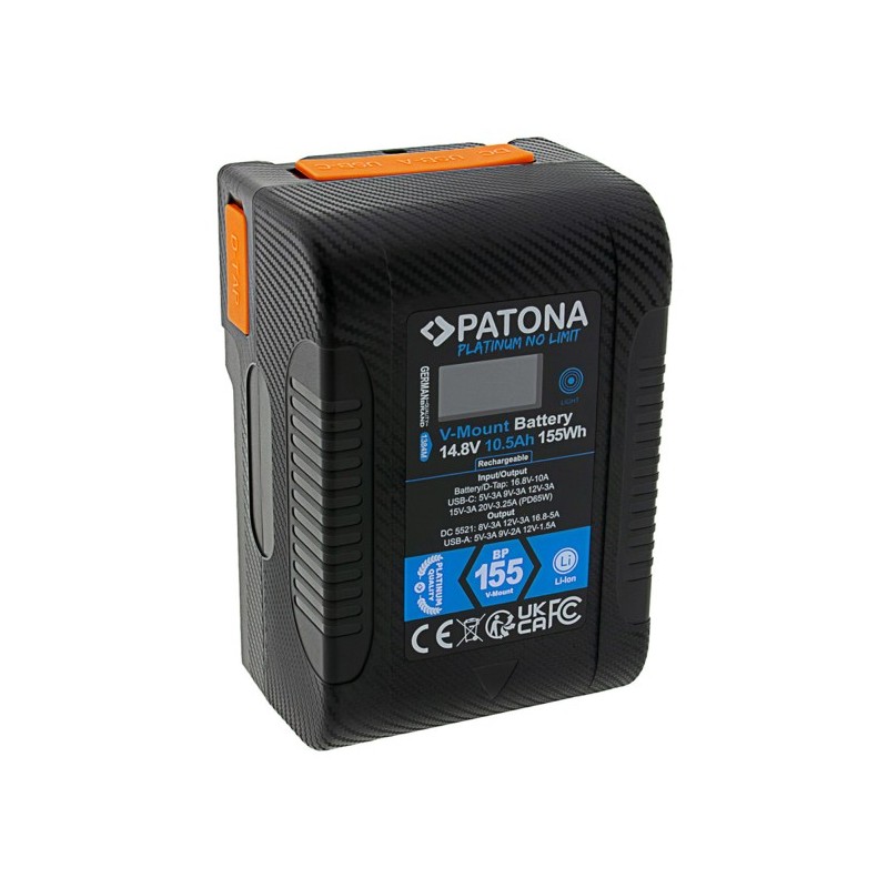 PATONA Platinum V-Mount Battery BP-155W with USB-C