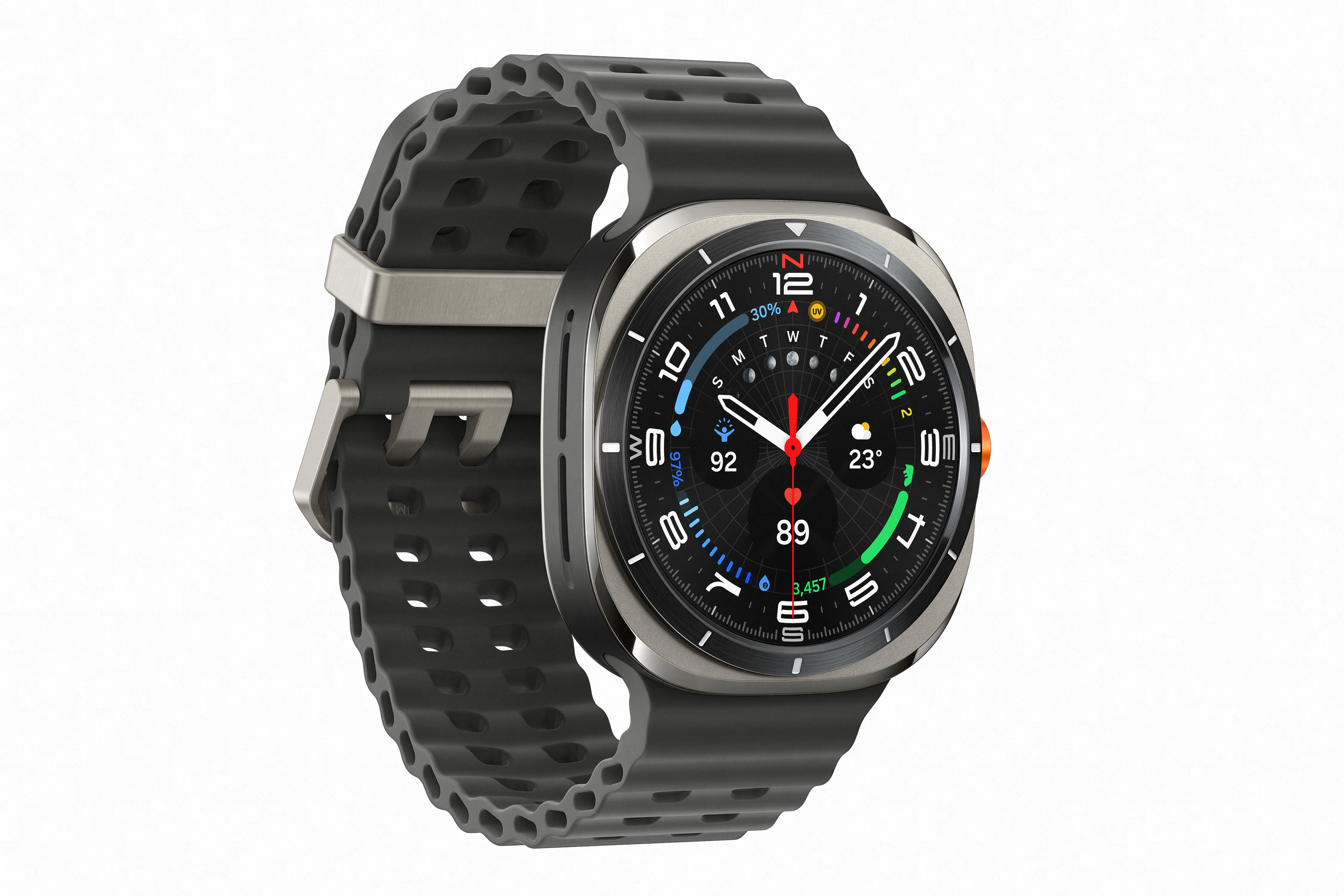 Orë Samsung Galaxy Watch Ultra, 47mm, e argjendtë titanium