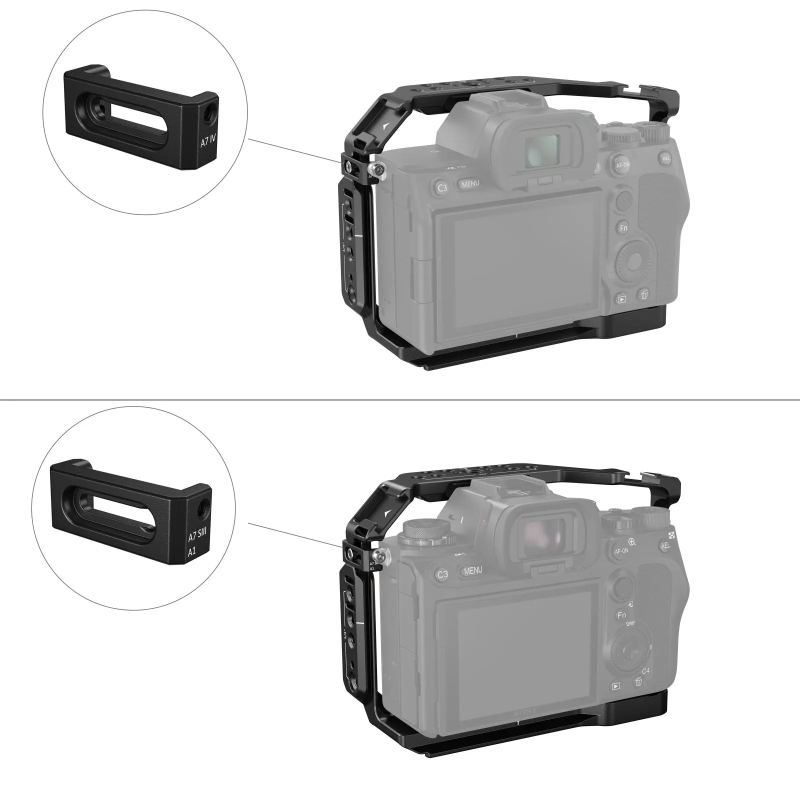 SmallRig Advanced Cage Kit for Sony Alpha 7R V / Alpha 7 IV / Alpha 7S III