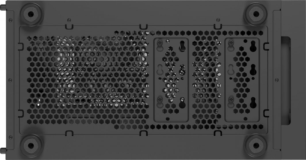 Kasë Genesis Diaxid 605F, e zezë, Midi Tower