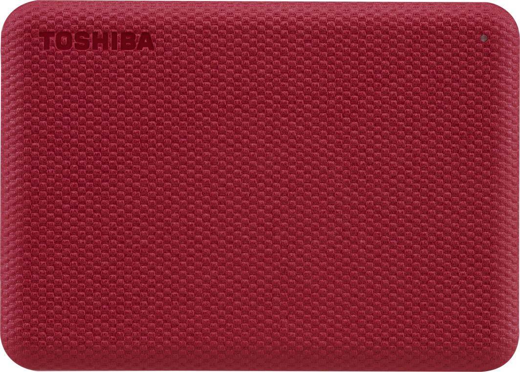 Disk i jashtëm Toshiba Canvio Advance (HDTCA40ER3CA), 4TB, i kuq