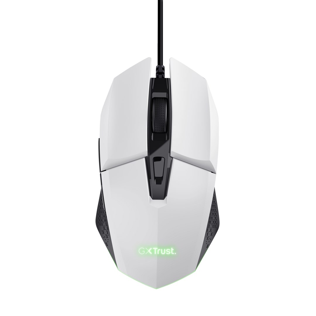 Maus Gaming GXT 109W Felox, 200-6400 DPI, 6 Butona, i bardhë