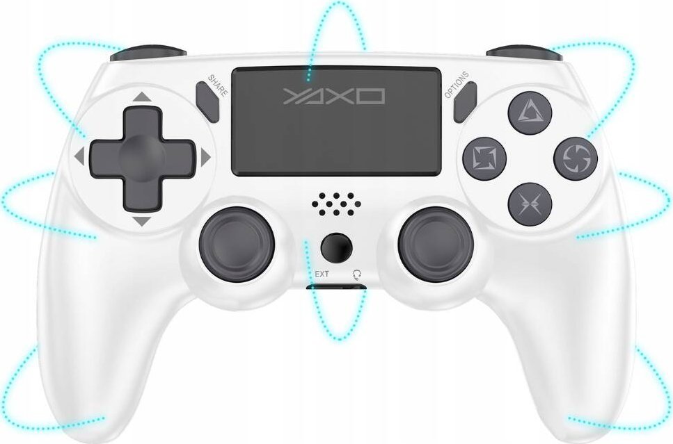 Gamepad wireless YAXO Viper Strike, për PS4 PS3 PC Android, i bardhë
