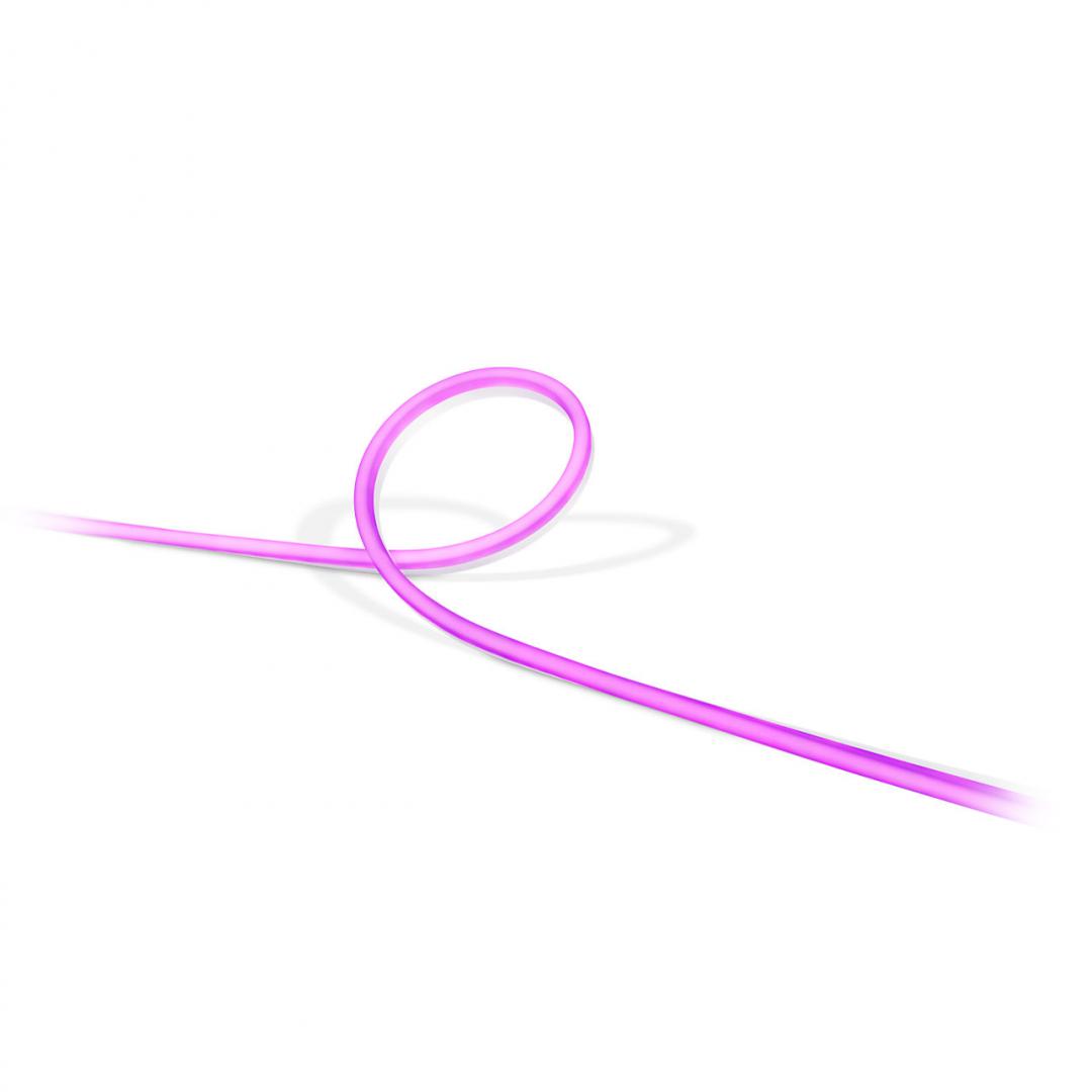 Shirit LED i jashtëm Philips Hue Outdoor 5m v2, Bluetooth, shumëngjyrësh