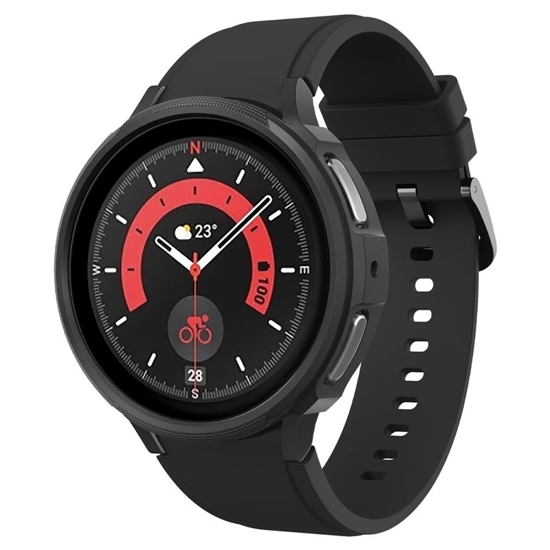 Mbështjellëse për Samsung Galaxy Watch5 Pro 45mm Spigen Liquid Air, e zezë
