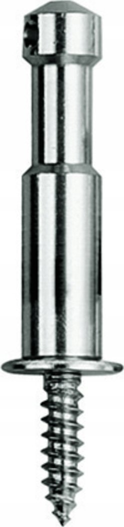 Adapter për stativ Manfrotto Tenone E610, pin 16 mm, argjendtë