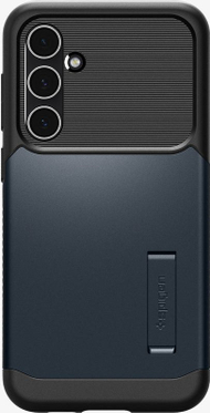 Mbulesë telefoni Spigen Slim Armor, për Samsung Galaxy S23 FE, me mbajtëse, metal slate