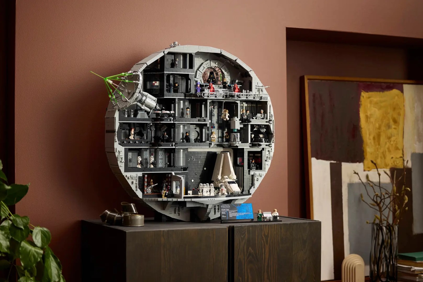 Set ndërtimi LEGO Star Wars Ultimate Collector Series Death Star, koleksionues, për të rritur, shumëngjyrësh