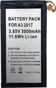 Bateri telefoni Extra Digital Samsung Galaxy A3 2017, 3000mAh, Li polymer