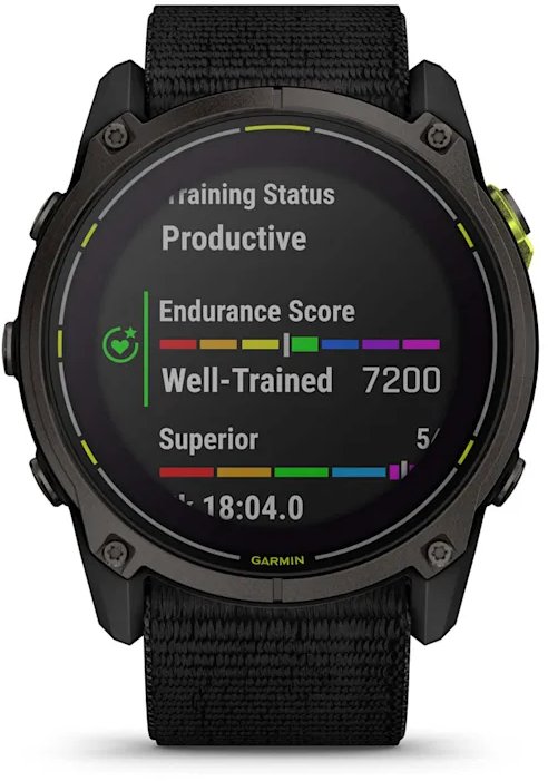 Orë smart Garmin Enduro 3, e zezë