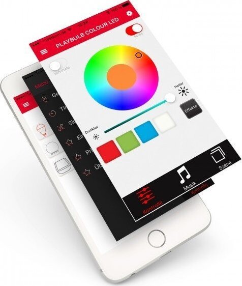 Dritë nate smart MiPow Playbulb Zoocoro AirWhale, LED, me altoparlant, shumëngjyrëshe