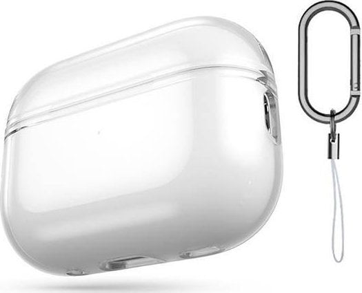 Këllëf për kufje Tech-Protect FlexAir, për Apple AirPods Pro 1 2, transparent
