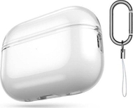 Këllëf për kufje Tech-Protect FlexAir, për Apple AirPods Pro 1 2, transparent