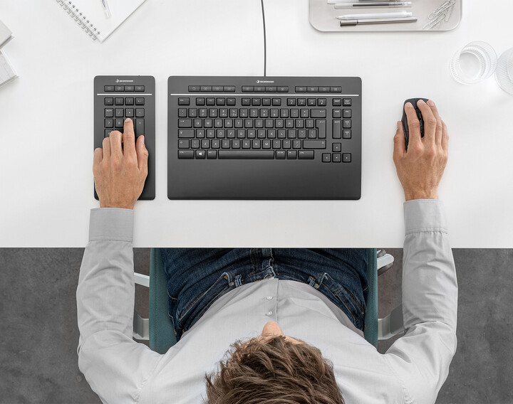 Tastierë 3Dconnexion, US/INT, QWERTY