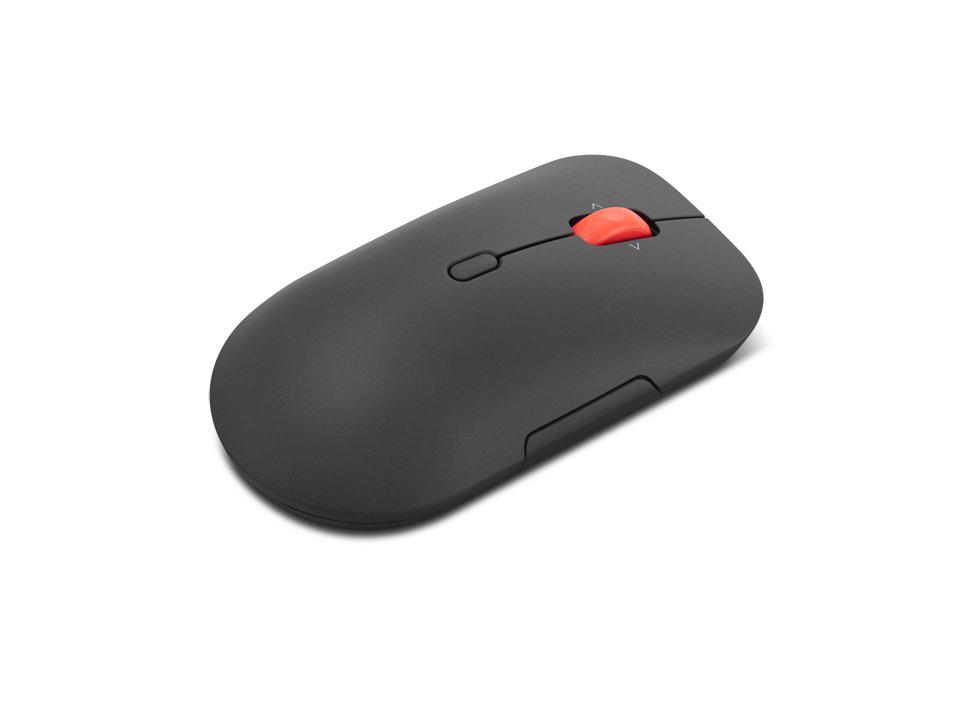 Maus Lenovo Pro Plus 6050, pa kabllo, RF dhe Bluetooth, optik 2400 DPI, gri