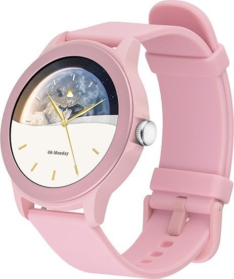 Smartwatch Tracer SMK3 Slay 47414, ekran LCD, deri 18 ditë bateri, rozë