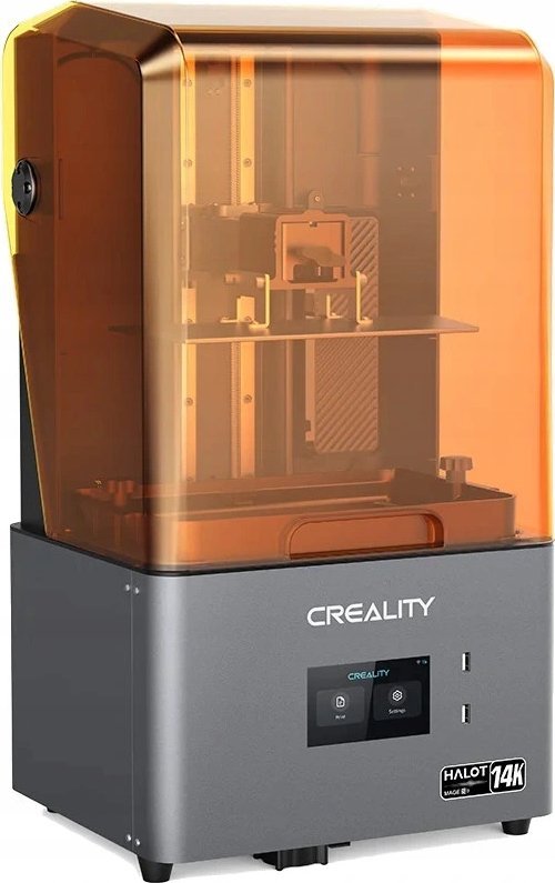 Printer 3D resin Creality Halot Mage S, ekran 10.1" 14K, nivelim automatik, gri
