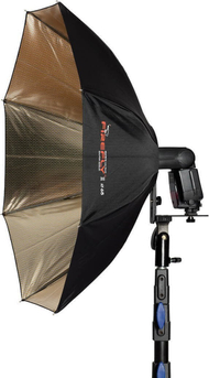 Softbox Aurora Firefly II FBO2 50SG, 50 cm, silver gold